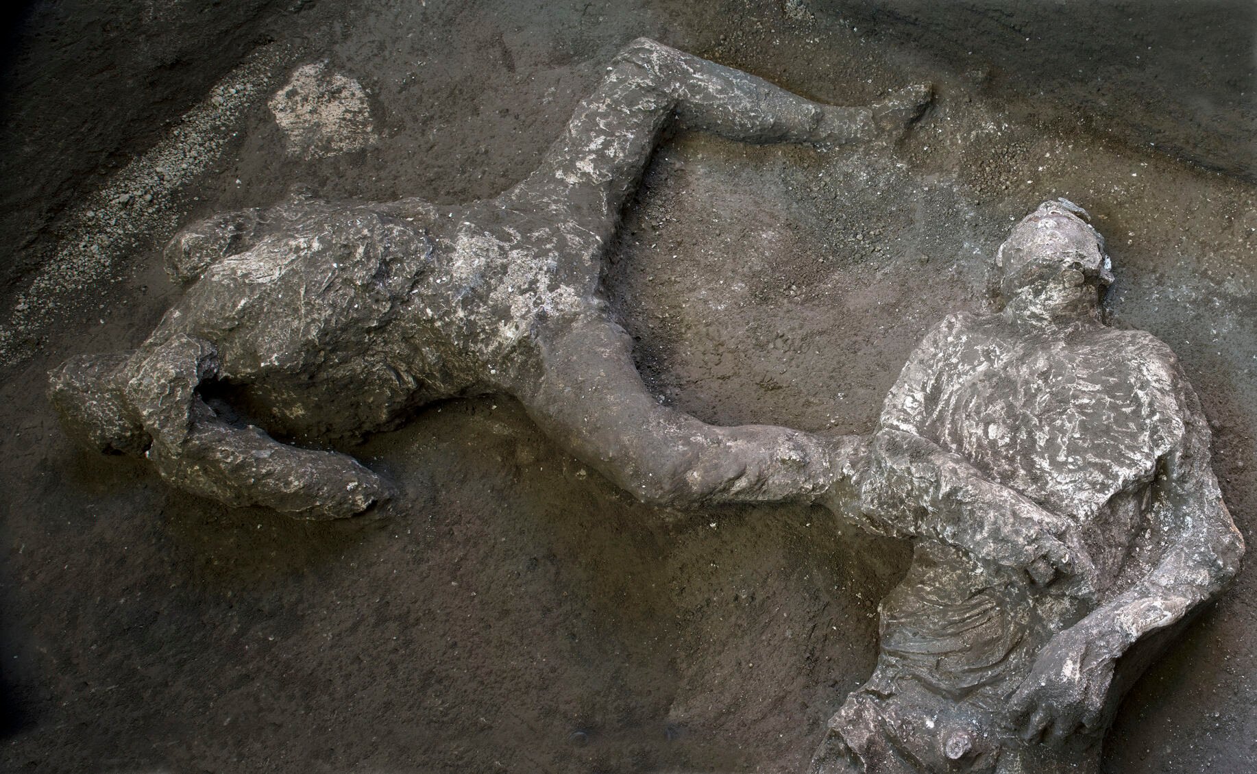 Italy Pompeii Ancient Bodies